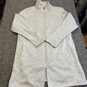 G.H. Bass & Co‎ - Women's Full Zip Gray Sweatshirt Jacket - Size XXL - Fleece